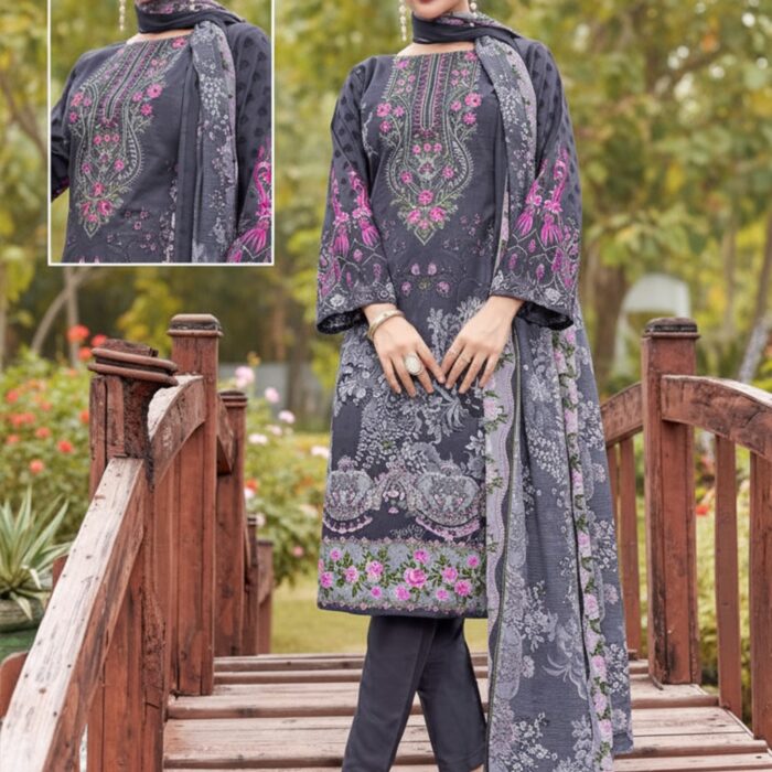 Izza Charcoal Bloom Set